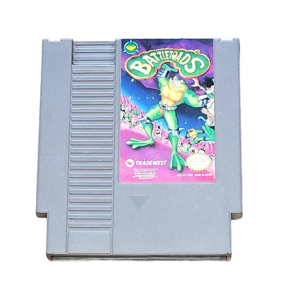 Battletoads (Nintendo NES, 1991) Cartridge Only - Picture 1 of 6